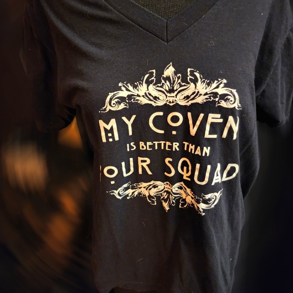 "Coven" quote tee